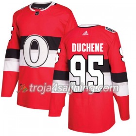 Ottawa Senators tröja Matt Duchene 95 Röd 2017-2018 Adidas Classic Authentic - NHL Tröjor Herr